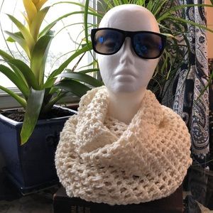 Handmade infinity scarf